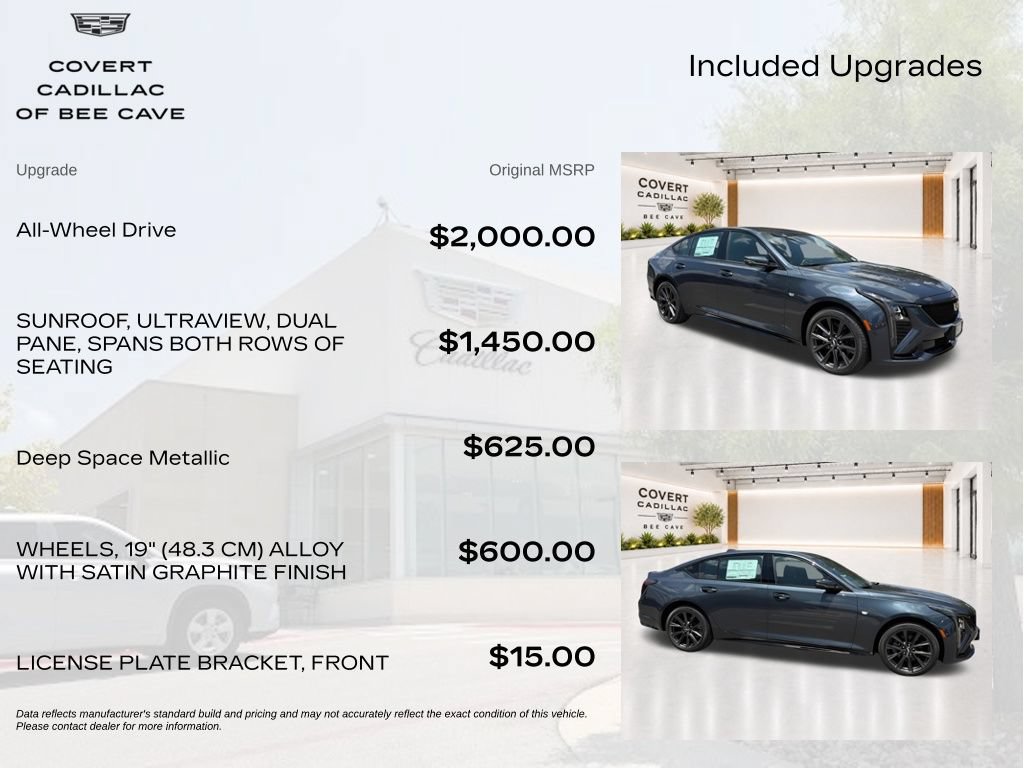New 2026 Cadillac CT5 Sport AWD/4WD image 7