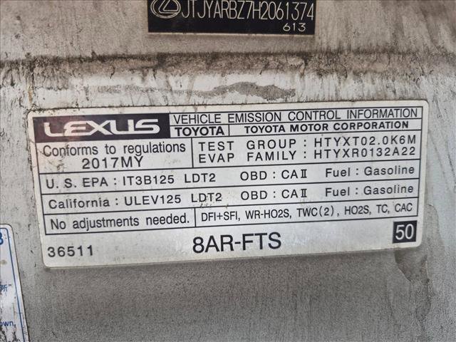 Used 2017 Lexus NX 200t F Sport w/ F Sport Premium Package FWD image 22