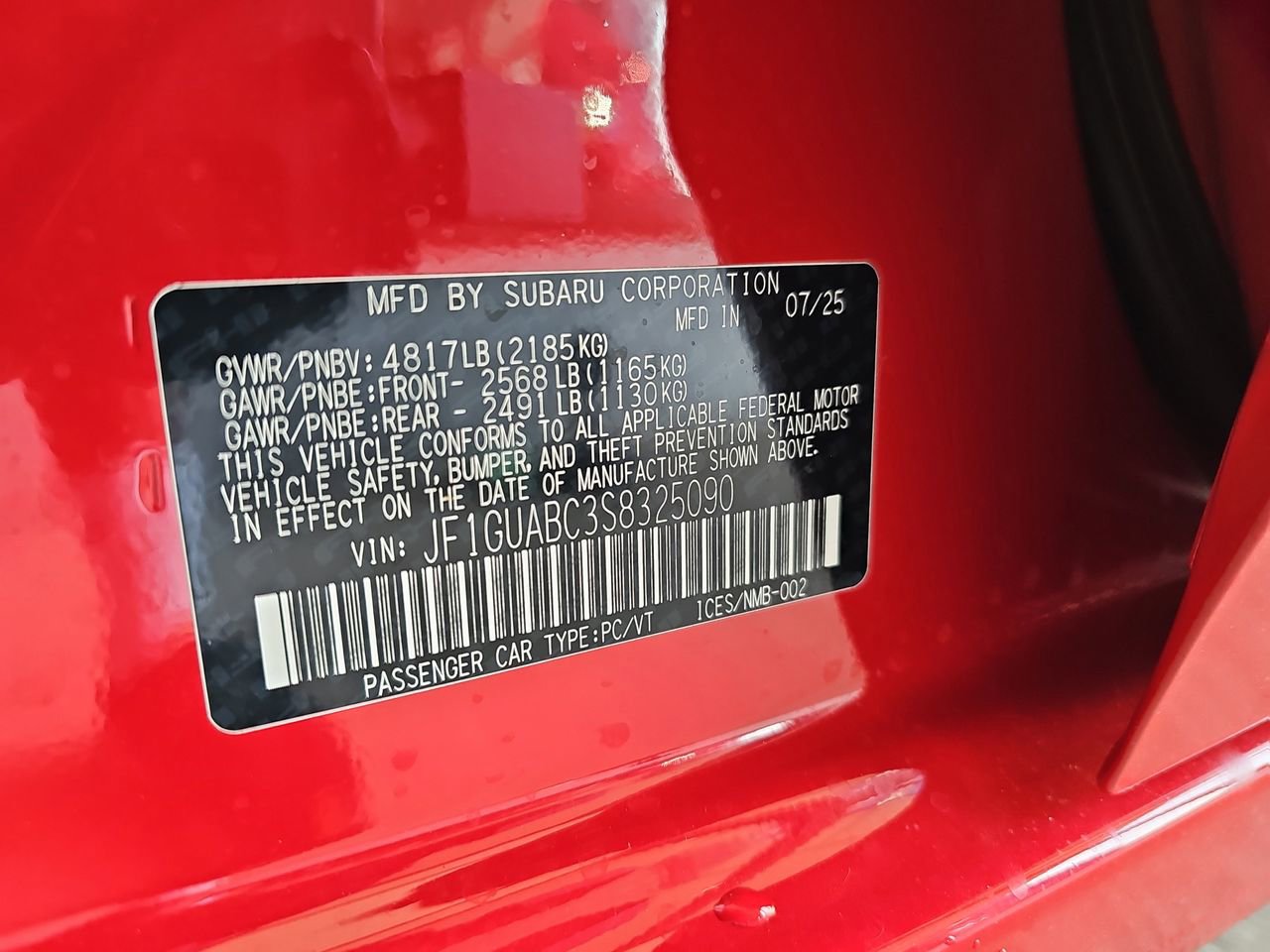 Used 2025 Subaru Impreza 2.0i image 41