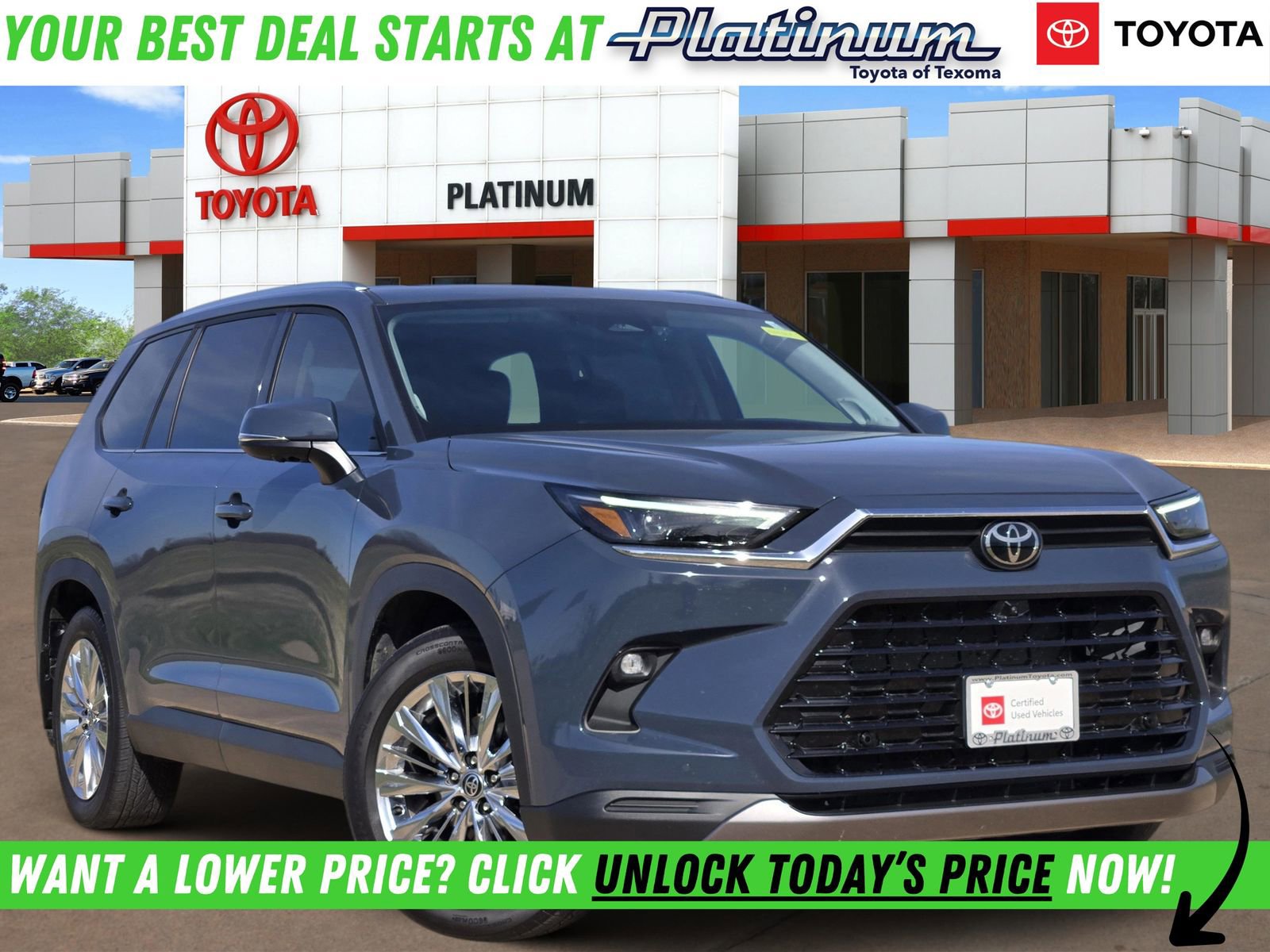 Used 2024 Toyota Grand Highlander Platinum image 1