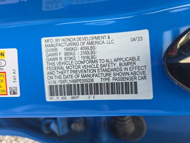 Used 2023 Honda Civic Sport Touring image 12