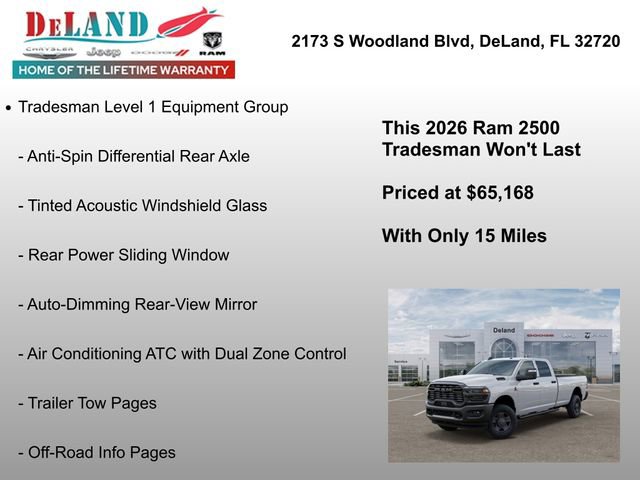 New 2026 RAM 2500 Tradesman image 7