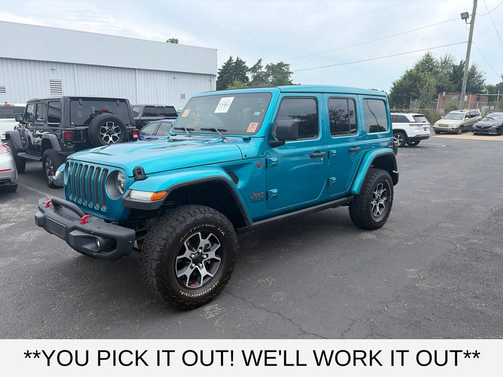 Used 2020 Jeep Wrangler Unlimited Rubicon AWD/4WD image 3