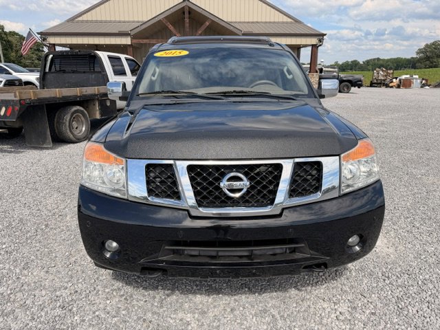 Used 2015 Nissan Armada Platinum w/ 2nd Row Captain Seat Package RWD image 4