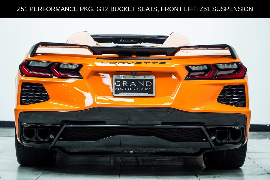 Used 2024 Chevrolet Corvette Stingray Preferred Conv w/ Z51 Performance Package RWD image 15