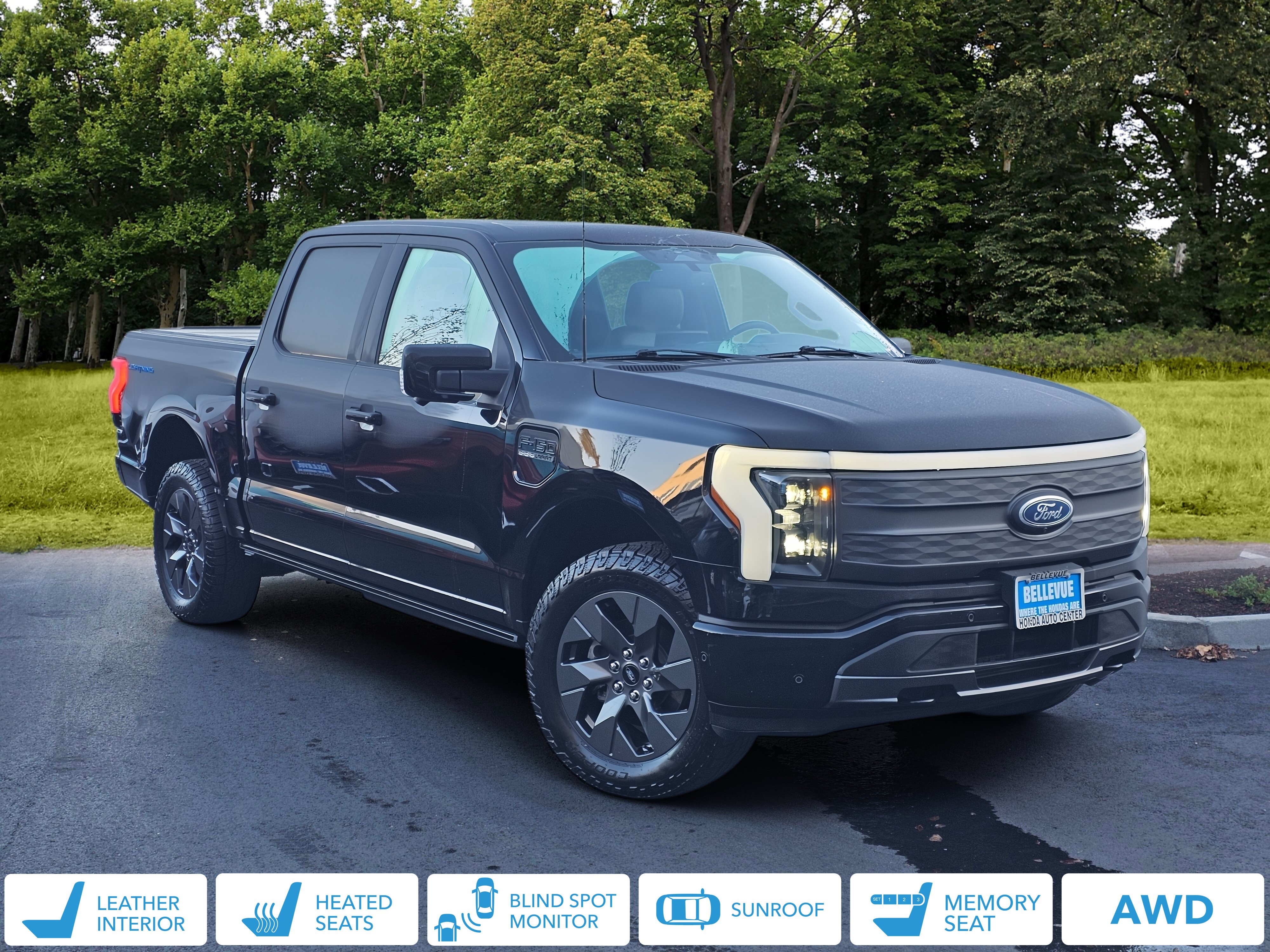 Used 2023 Ford F150 Lightning Lariat w/ Equipment Group 511A High AWD/4WD image 1
