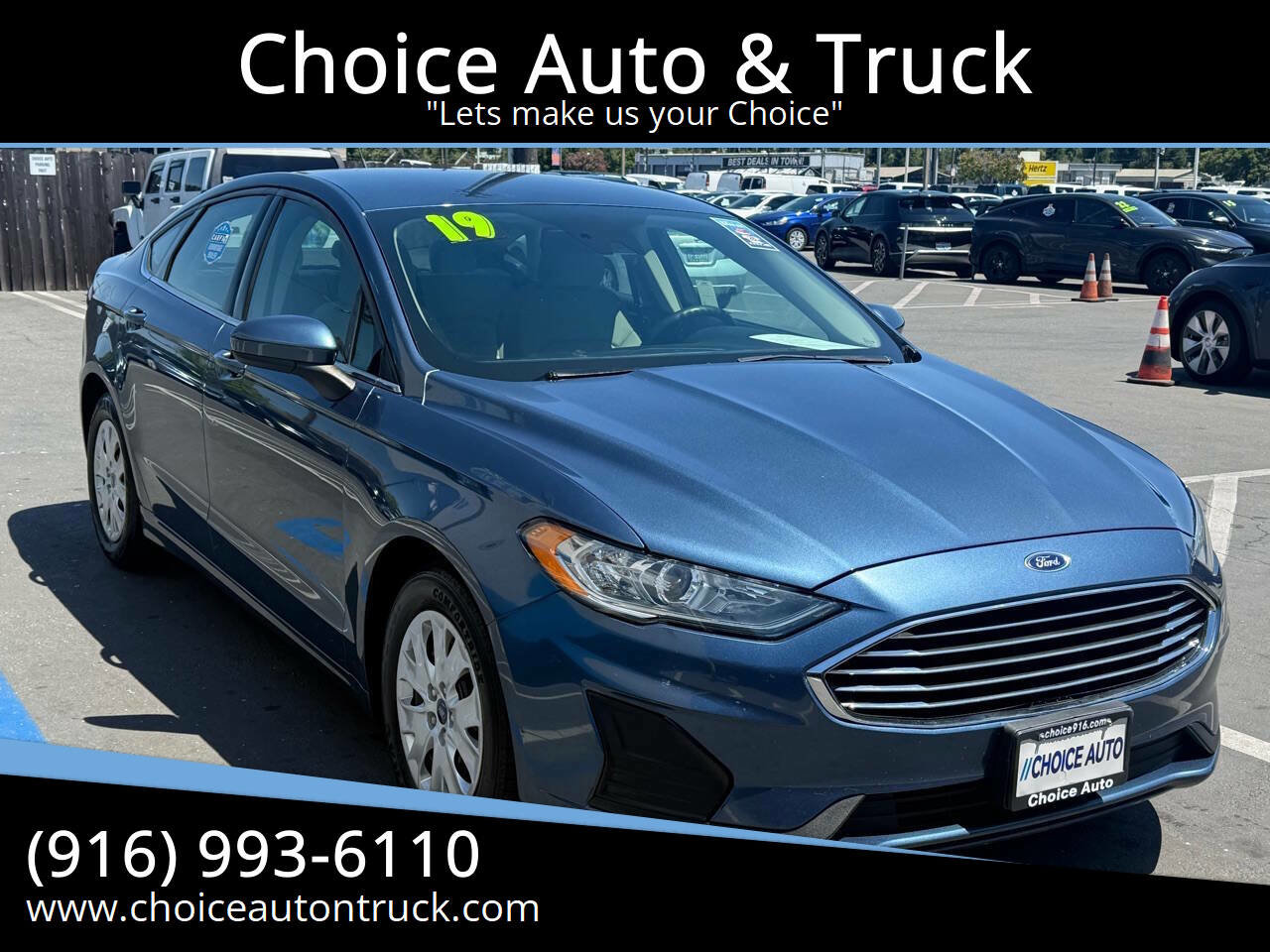 Used 2019 Ford Fusion S image 1