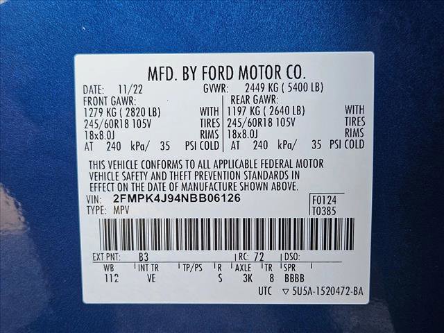 Used 2022 Ford Edge SEL image 21