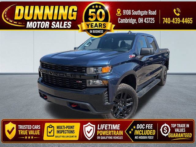Used 2022 Chevrolet Silverado 1500 Custom Trail Boss w/ Safety Confidence Package AWD/4WD image 1