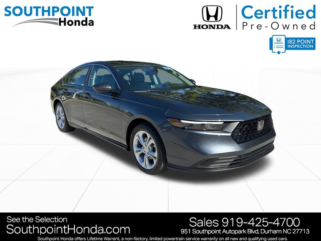Certified 2026 Honda Accord LX image 1
