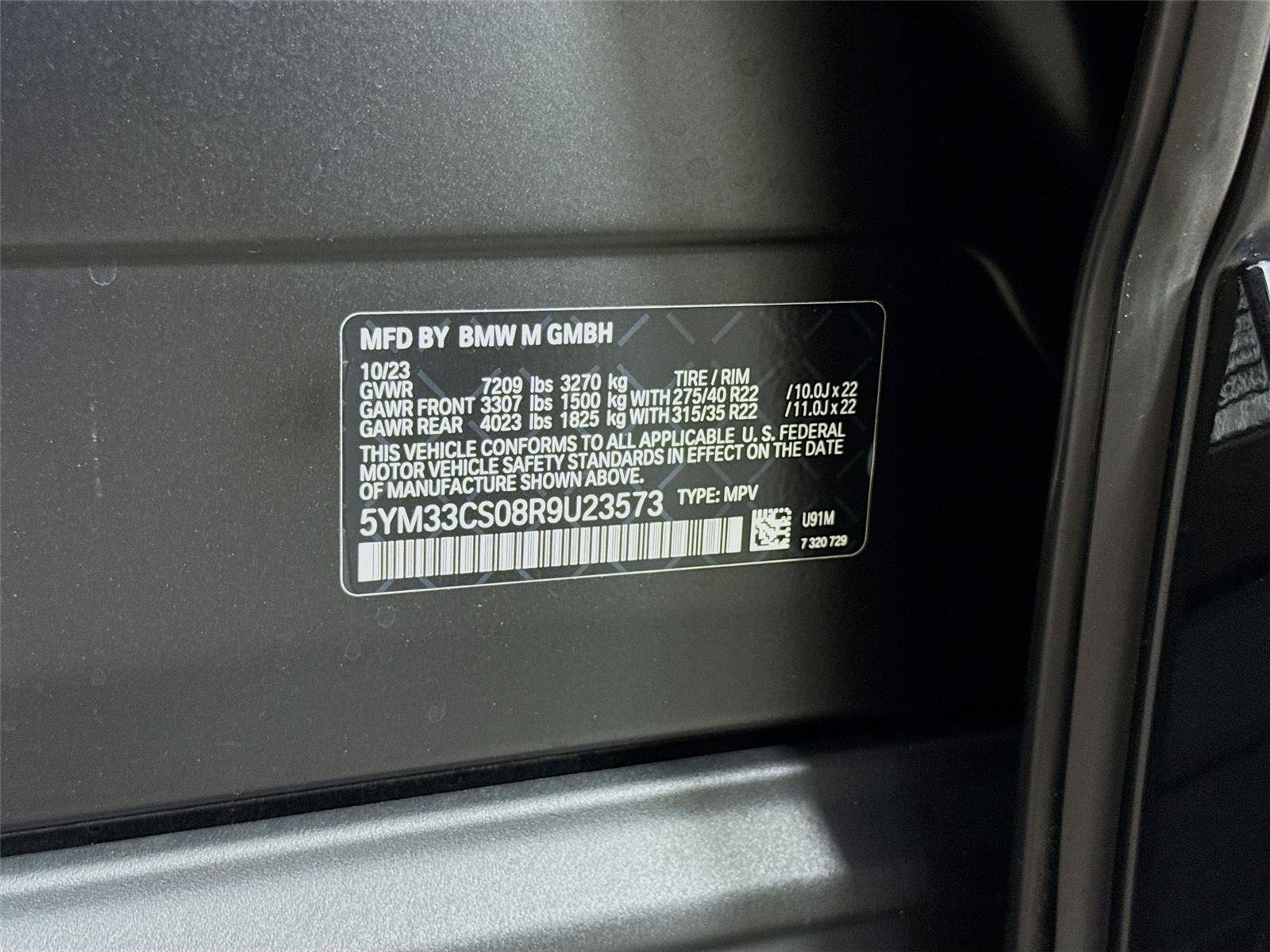 Used 2024 BMW XM Label Red AWD/4WD image 38