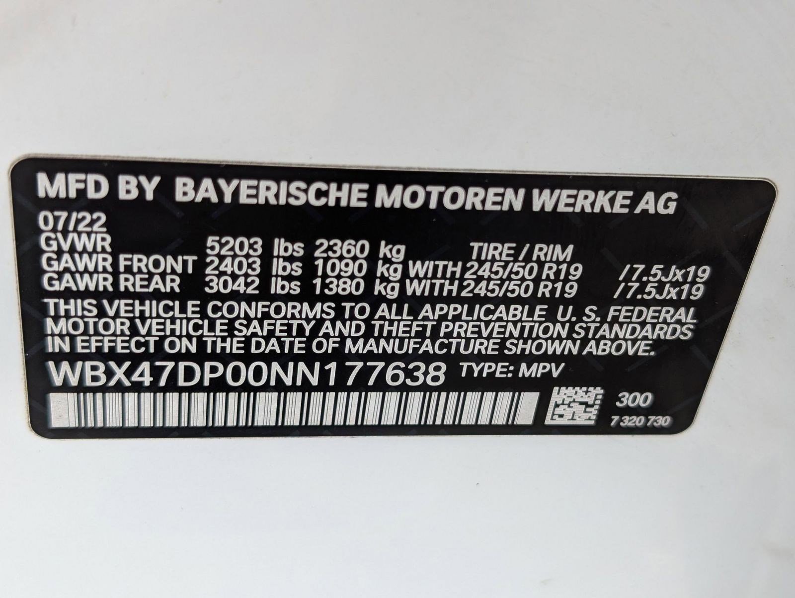 Used 2022 BMW X3 sDrive30i w/ Convenience Package w/ZPA image 21