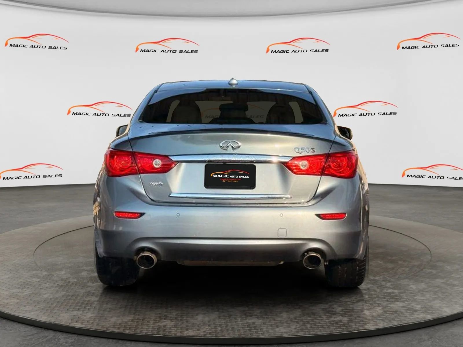 Used 2016 INFINITI Q50 Red Sport 400 AWD/4WD image 8