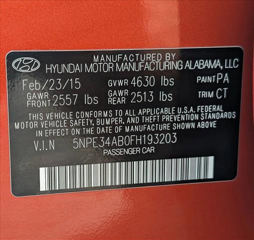 Used 2015 Hyundai Sonata Sport 2.0T FWD image 24