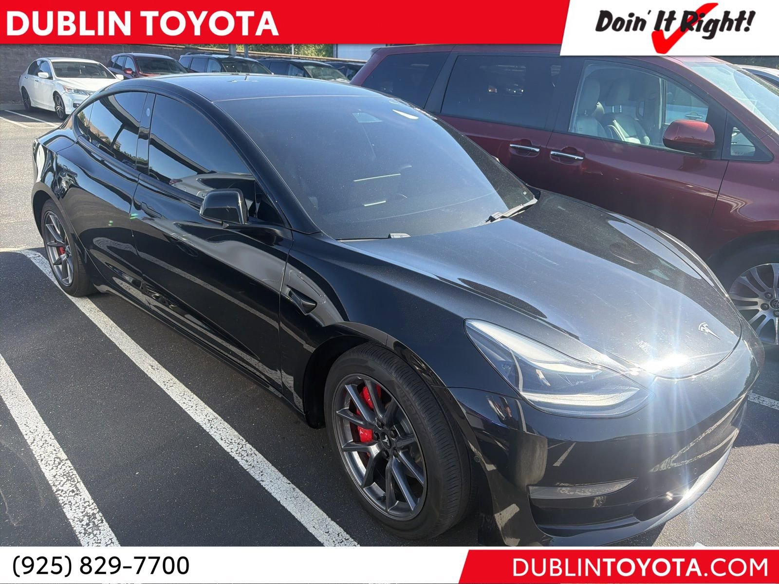Used 2021 Tesla Model 3 Standard Range Plus RWD image 1