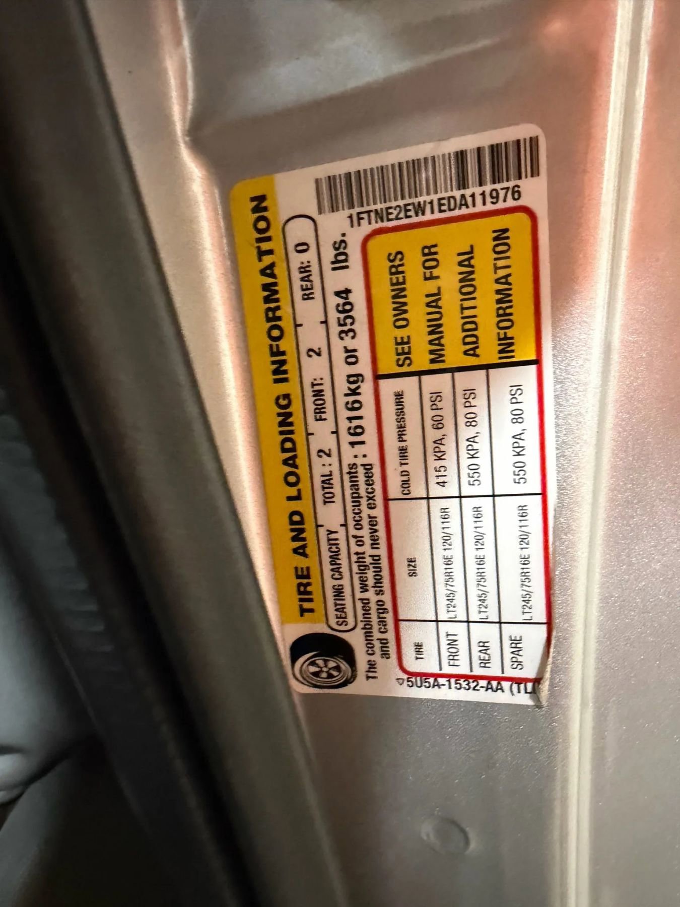 Used 2014 Ford E-250 and Econoline 250 w/ Power Group image 52