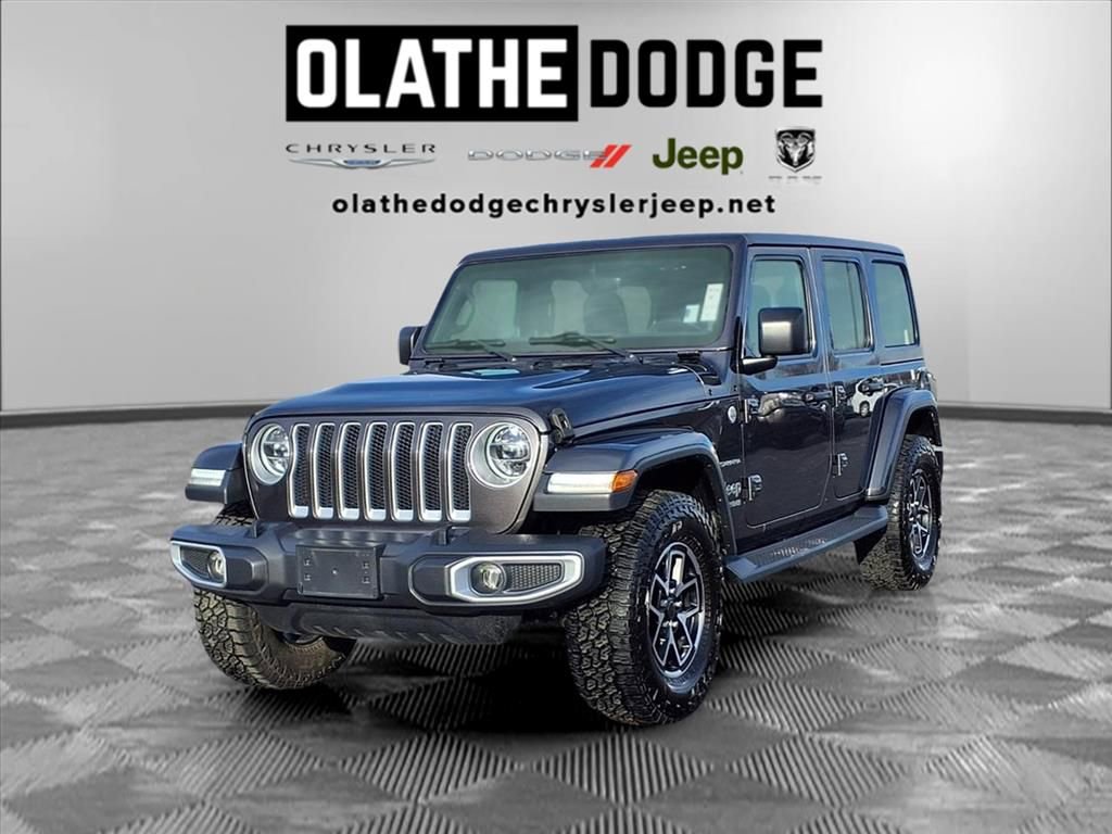 Certified 2020 Jeep Wrangler Unlimited Sahara image 1