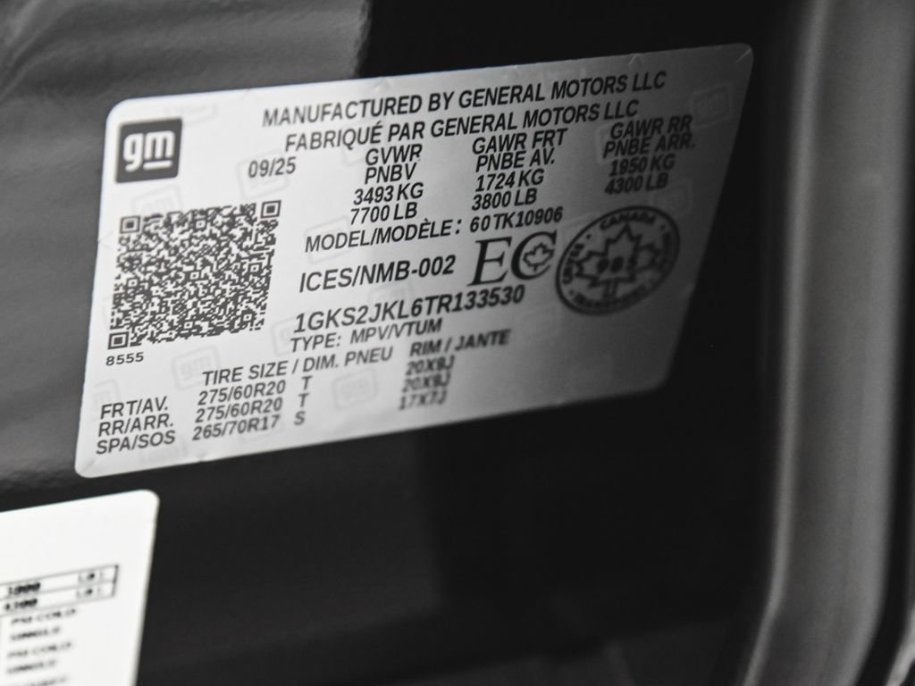Used 2026 GMC Yukon XL Denali w/ Sun & Power Step Package AWD/4WD image 15