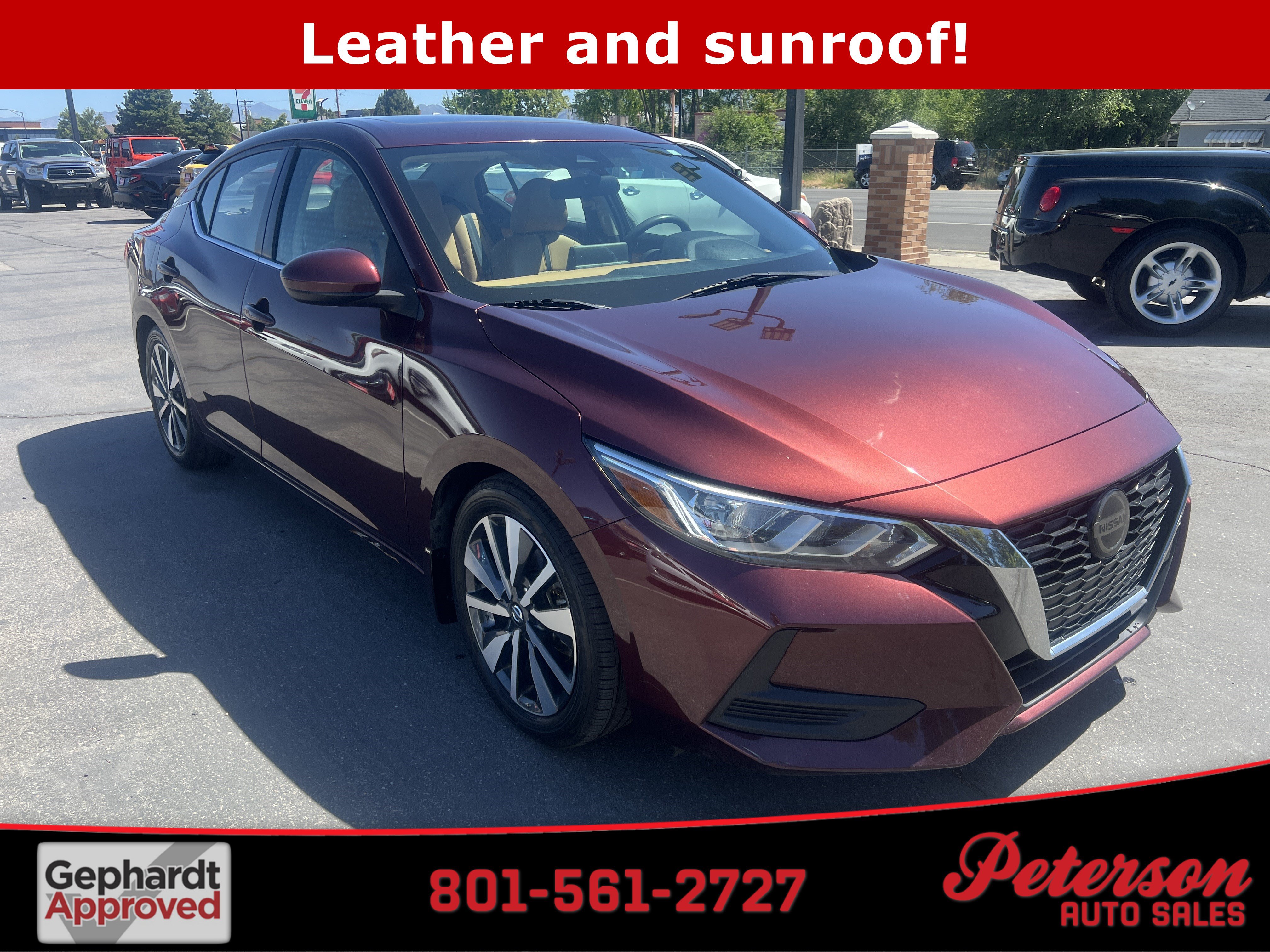 Used 2021 Nissan Sentra SV w/ SV Premium Package FWD image 1