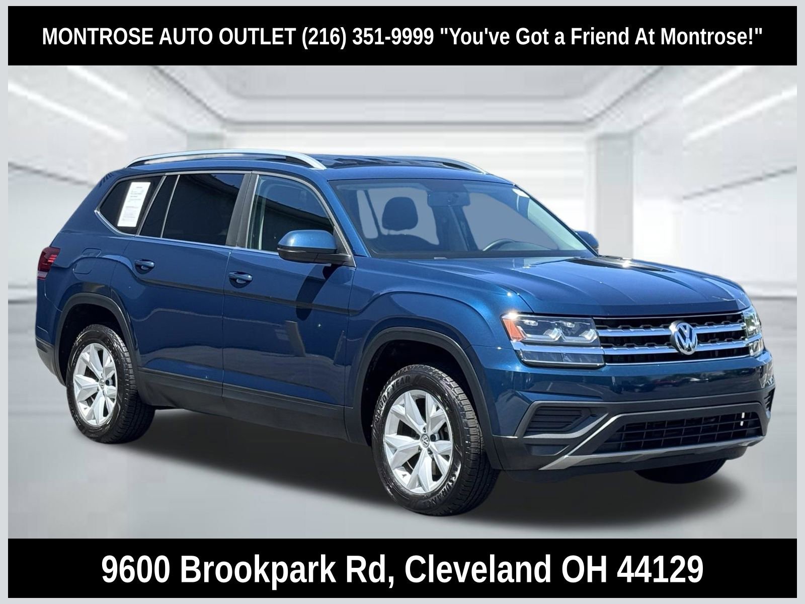 Used 2018 Volkswagen Atlas S
