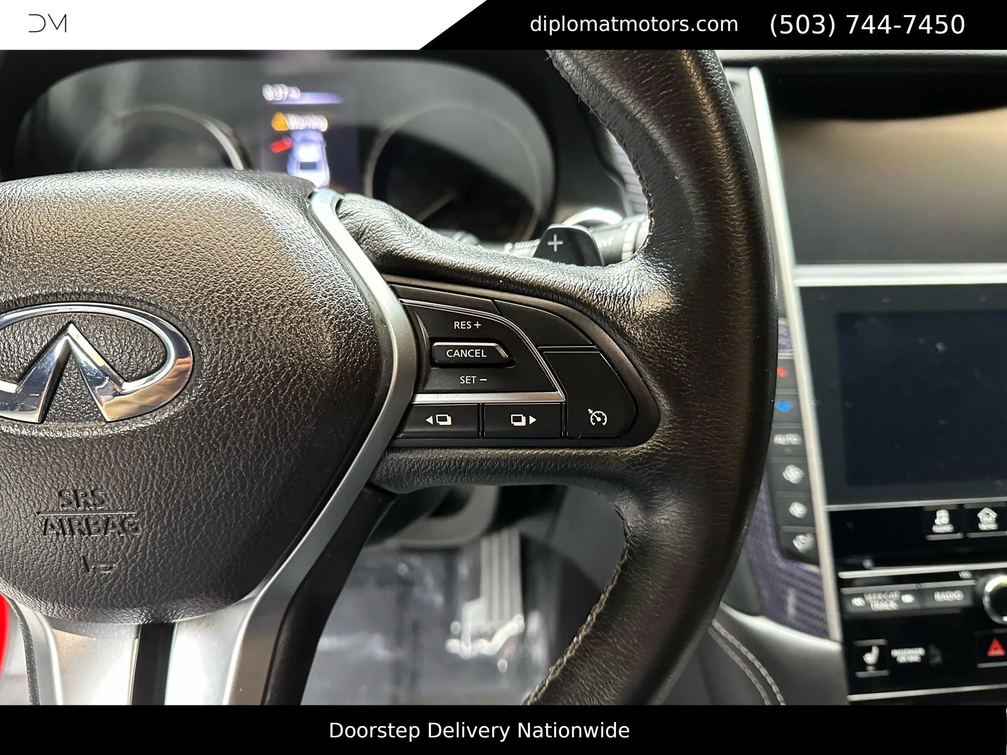 Used 2019 INFINITI Q60 Red Sport 400 w/ Cargo Package image 24
