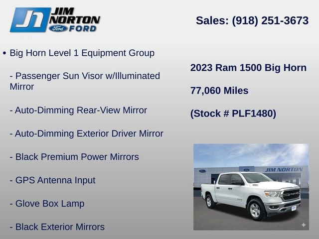Used 2023 RAM 1500 Big Horn AWD/4WD image 21