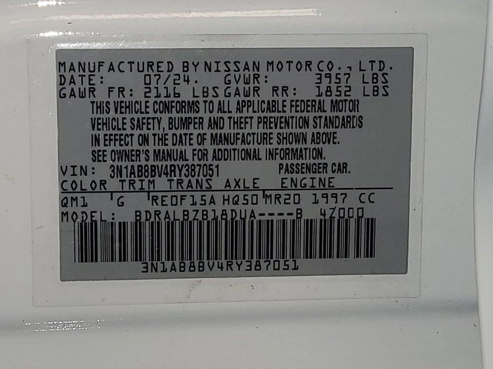 Used 2024 Nissan Sentra S w/ Lighting Package FWD image 33