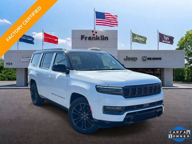 Certified 2024 Jeep Grand Wagoneer Series III w/ Rear Seat Video Group 1
