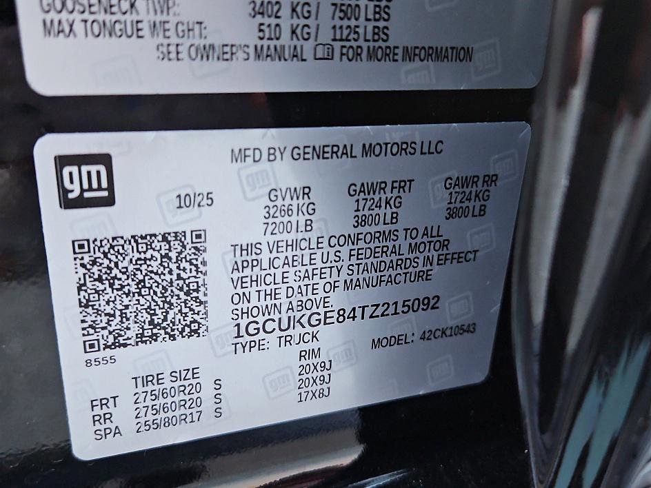 New 2026 Chevrolet Silverado 1500 LTZ w/ LTZ Convenience Package II image 24