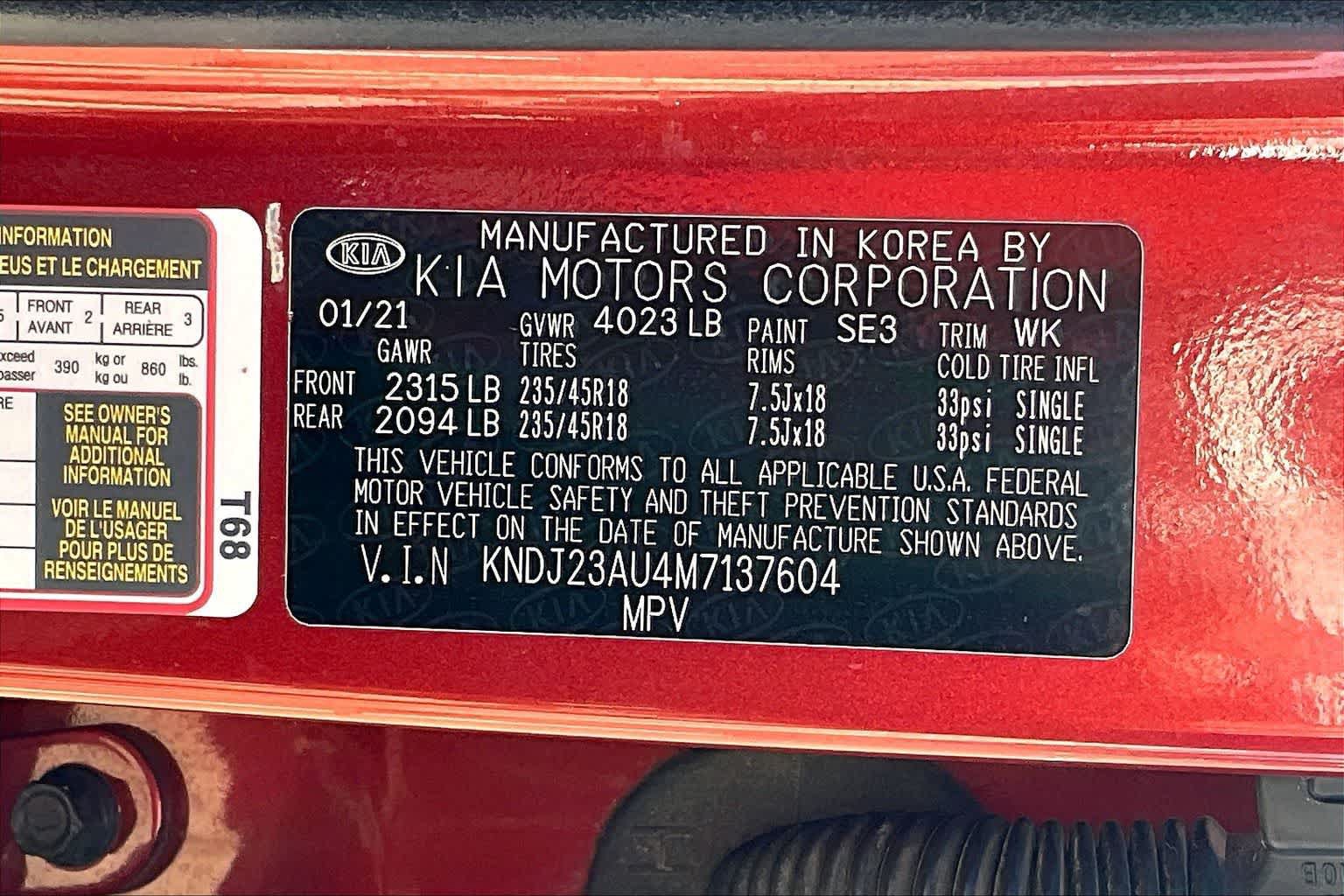 Certified 2021 Kia Soul X-Line FWD image 19