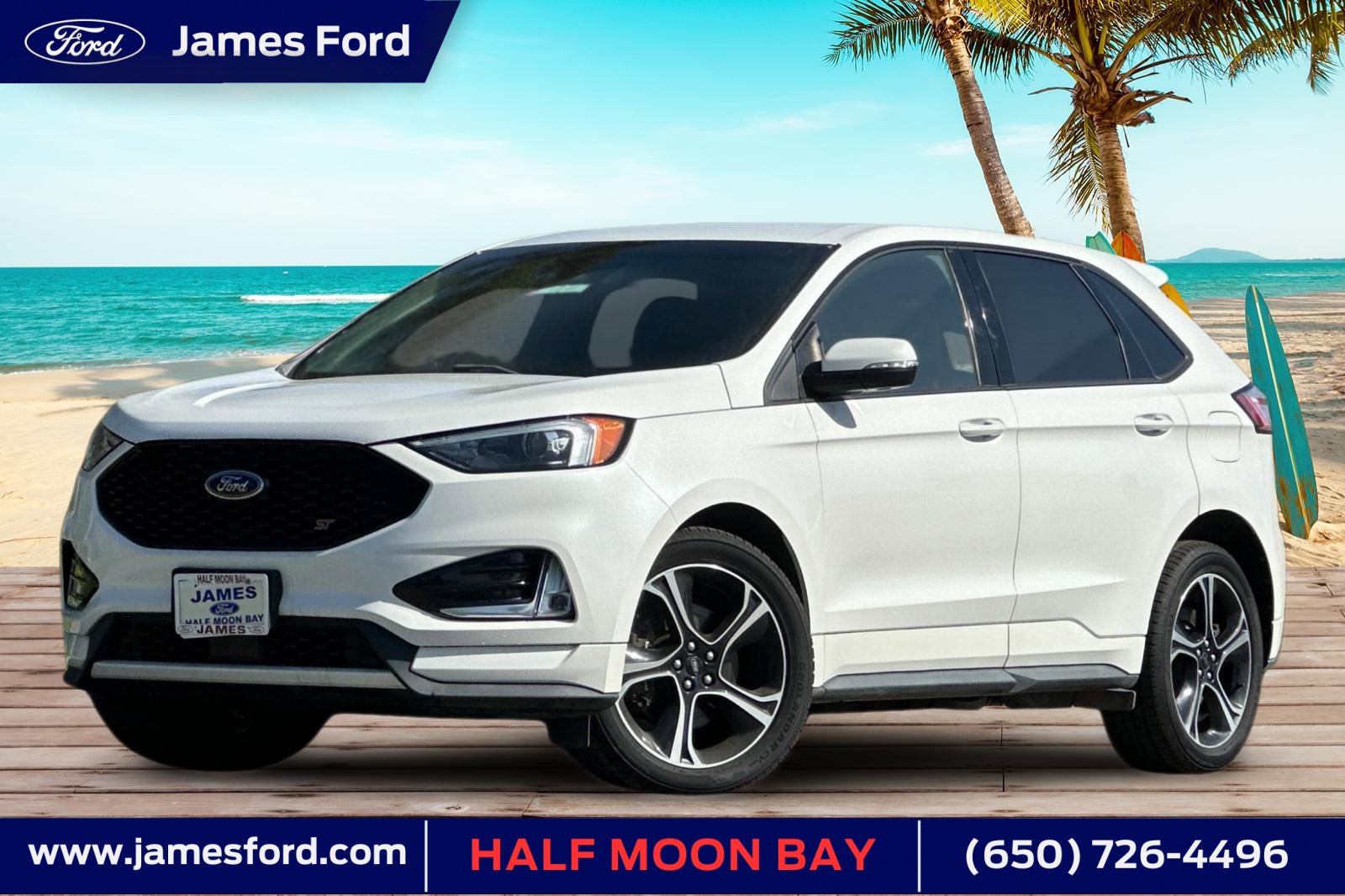 Used 2020 Ford Edge ST image 1