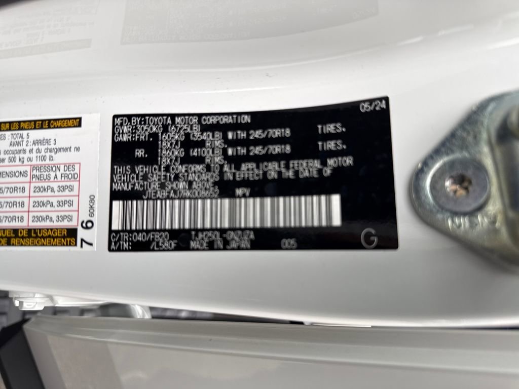 Used 2024 Toyota Land Cruiser 1958 AWD/4WD image 31