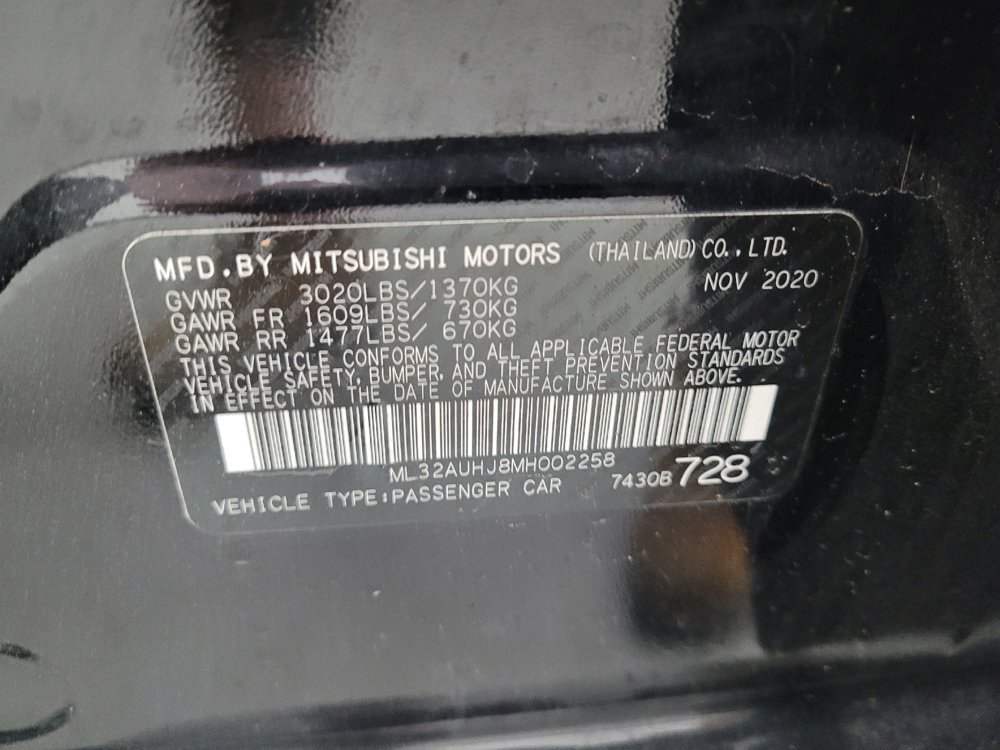 Used 2021 Mitsubishi Mirage ES FWD image 33