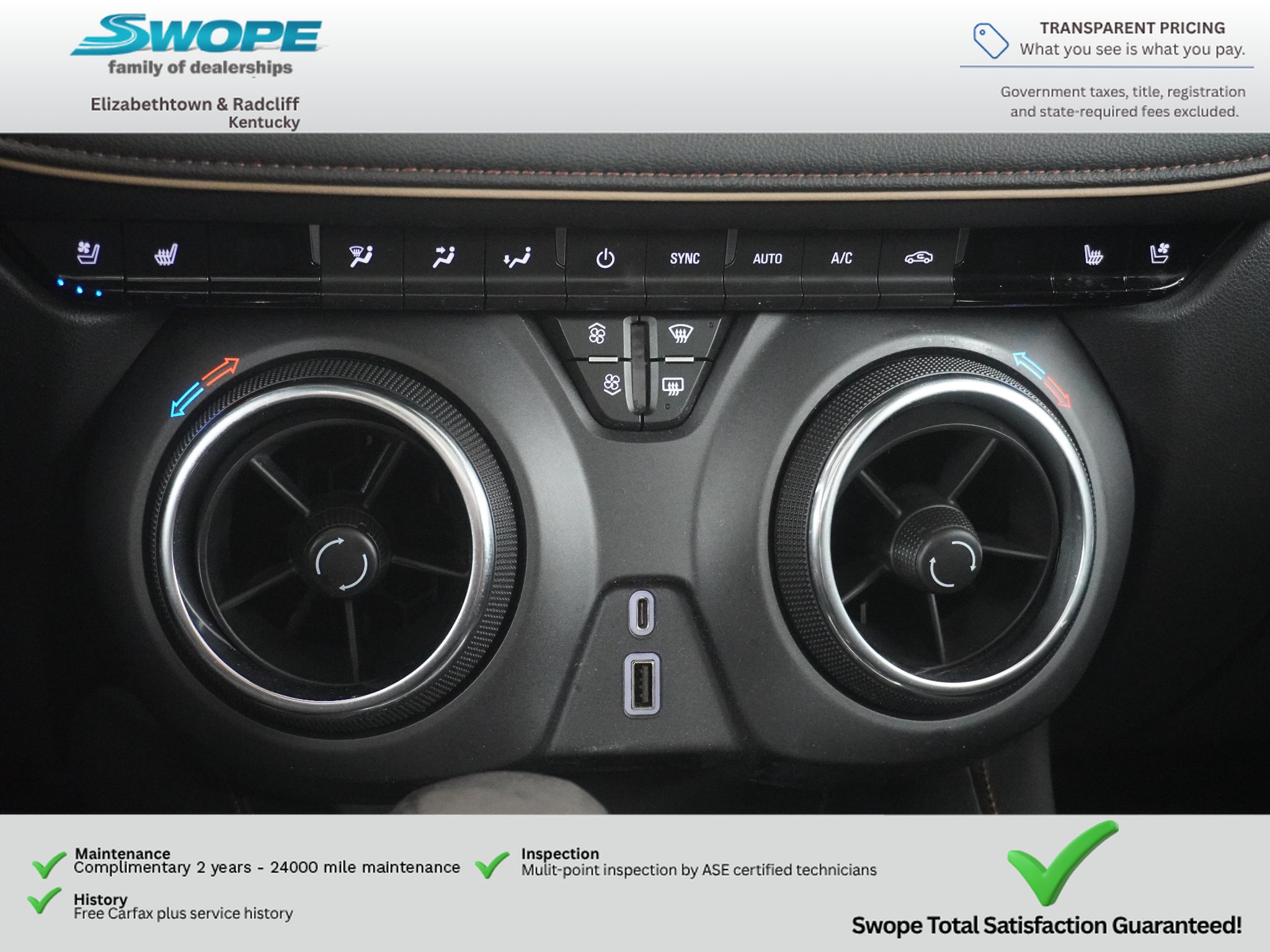 Used 2019 Chevrolet Blazer Premier w/ Sun and Wheels Package FWD image 21