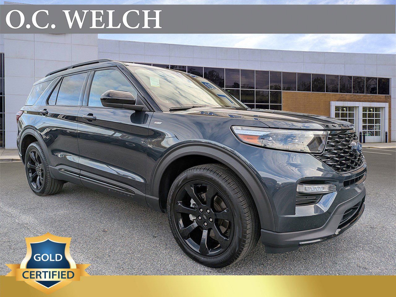 Certified 2024 Ford Explorer ST-Line w/ Class IV Trailer Tow Package