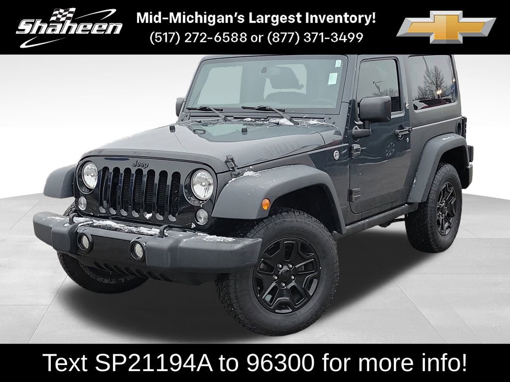 Used 2017 Jeep Wrangler Willys Wheeler