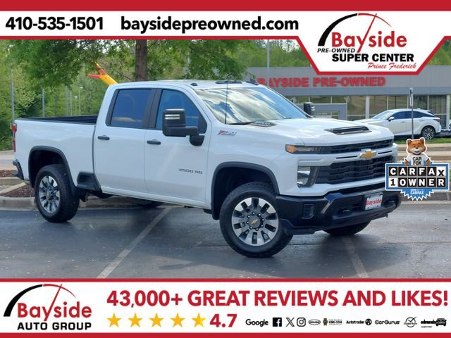 Used 2024 Chevrolet Silverado 2500 Custom w/ Custom Convenience Package AWD/4WD image 1