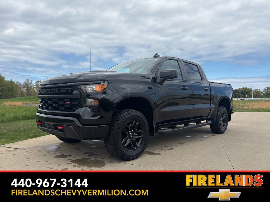Used 2023 Chevrolet Silverado 1500 Custom Trail Boss w/ LPO, Dark Essentials Package