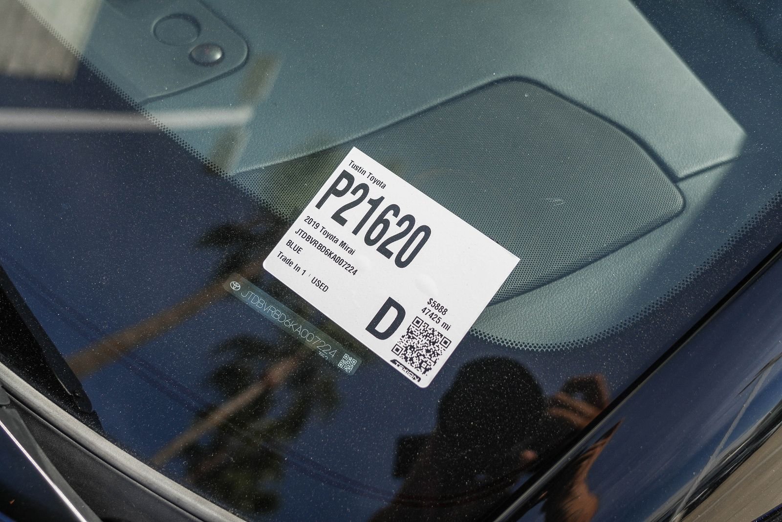 Certified 2019 Toyota Mirai FWD image 28