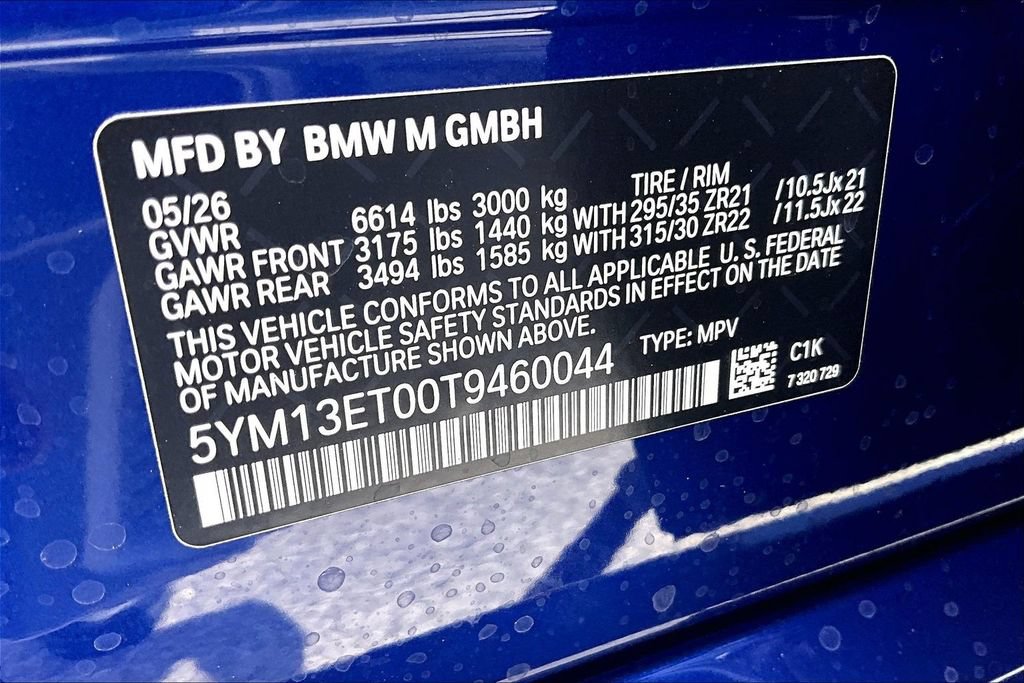 New 2026 BMW X5 M Competition w/ Executive Package AWD/4WD image 11