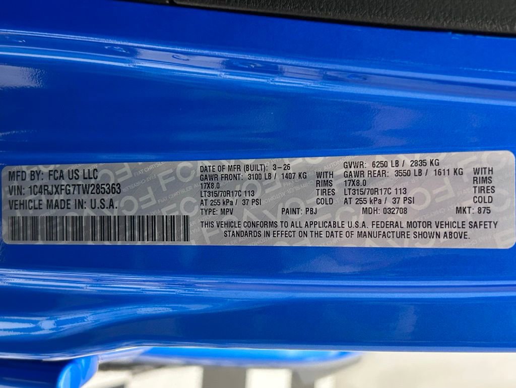 New 2026 Jeep Wrangler Unlimited Rubicon AWD/4WD image 23