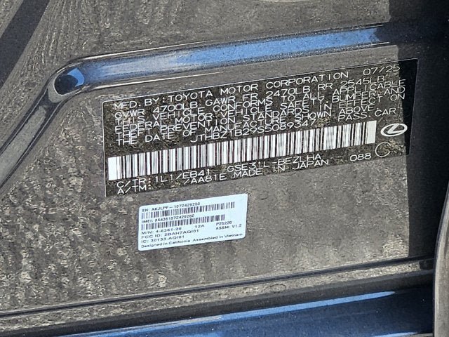 Used 2025 Lexus IS 350 F Sport w/ Accessory Package RWD image 43