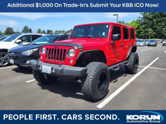 Used 2015 Jeep Wrangler Unlimited Sahara