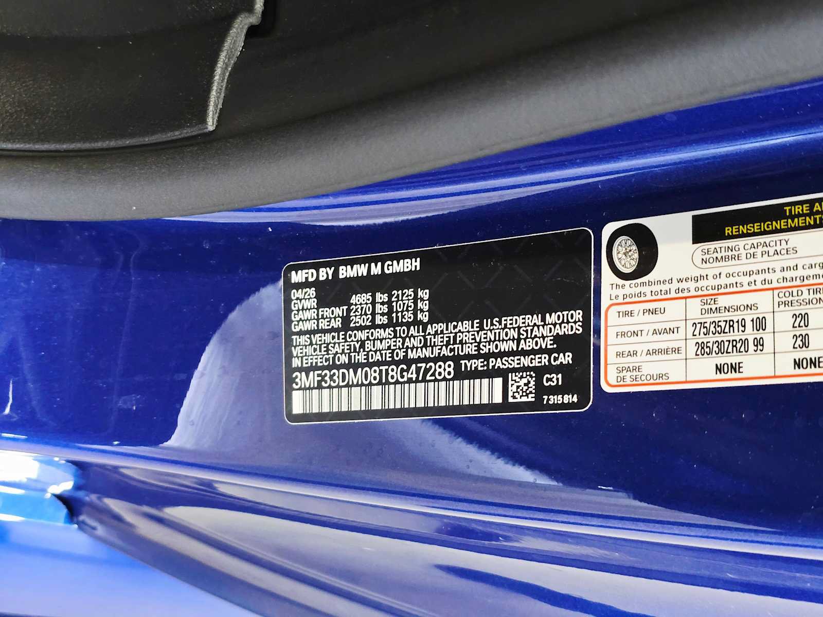 New 2026 BMW M2 CS RWD image 30