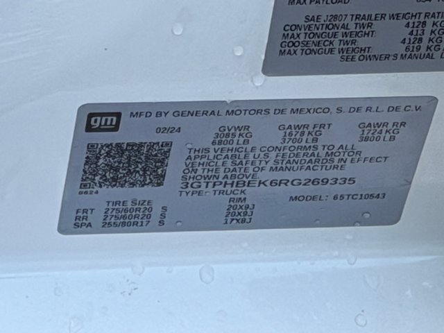 Used 2024 GMC Sierra 1500 SLE RWD image 25