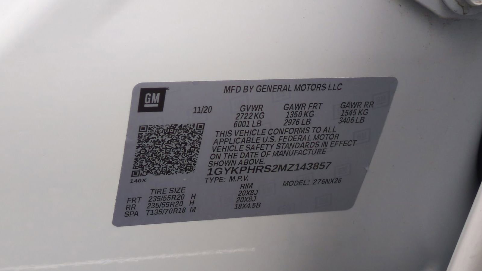 Used 2021 Cadillac XT6 Sport w/ LPO, ONYX Package image 42