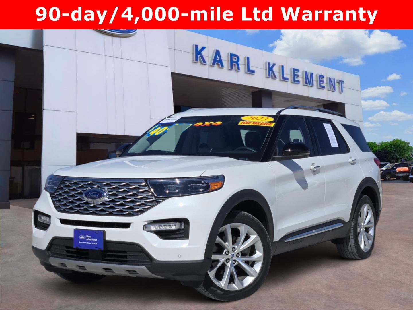 Certified 2023 Ford Explorer Platinum w/ Technology Package