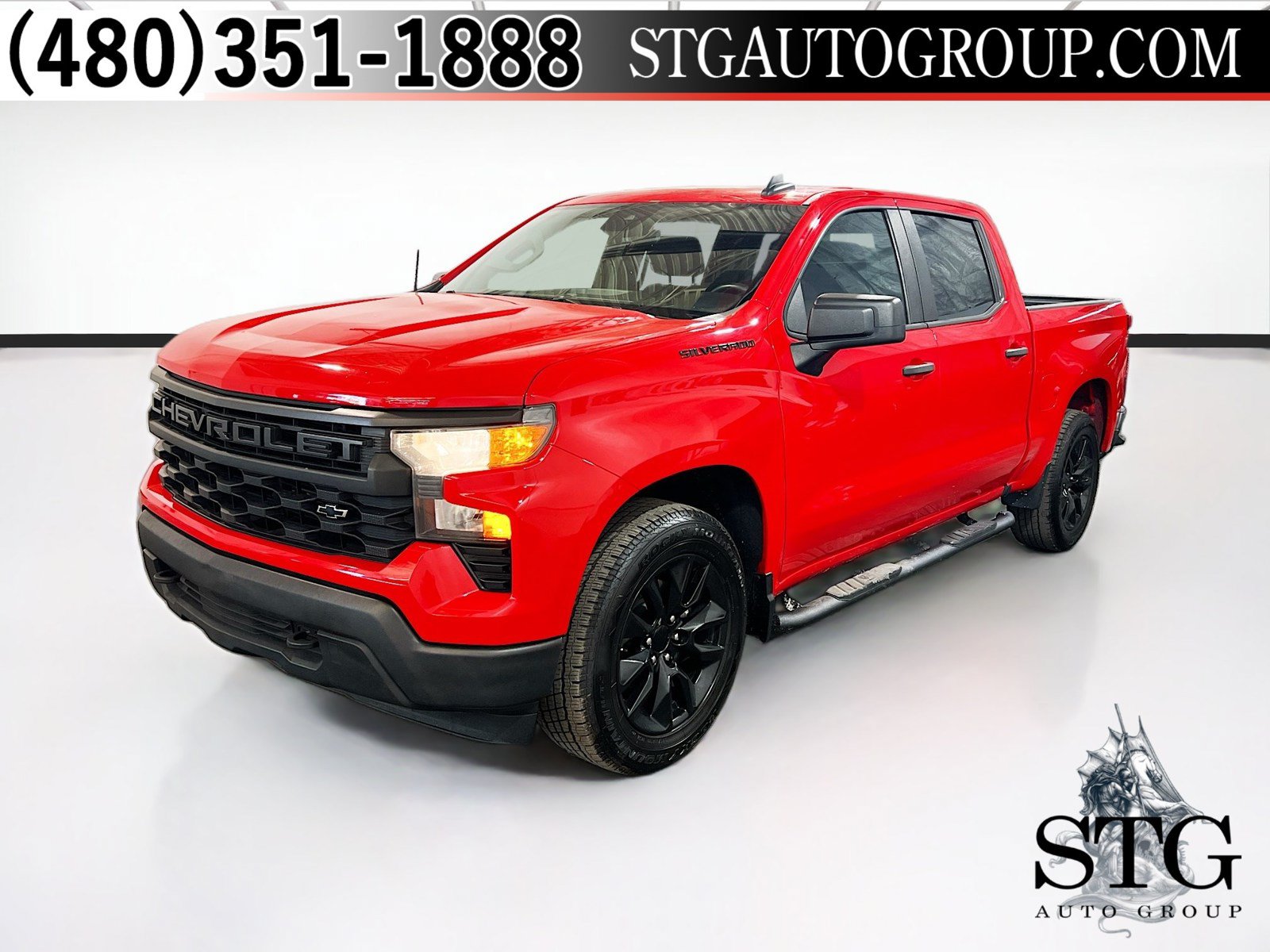 Used 2022 Chevrolet Silverado 1500 Custom w/ LPO, Dark Essentials Package