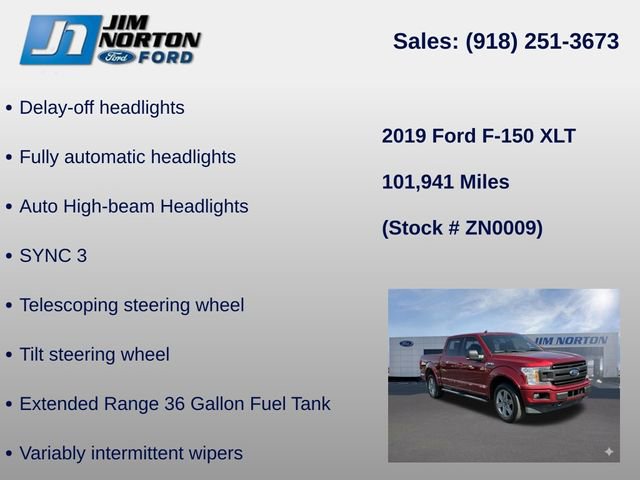 Used 2019 Ford F150 XLT w/ Equipment Group 302A Luxury image 21