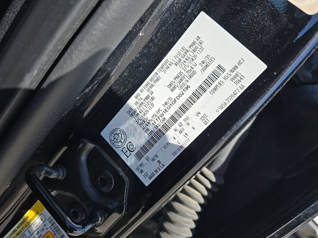 Used 2016 Ford F150 XLT w/ Equipment Group 302A Luxury AWD/4WD image 11